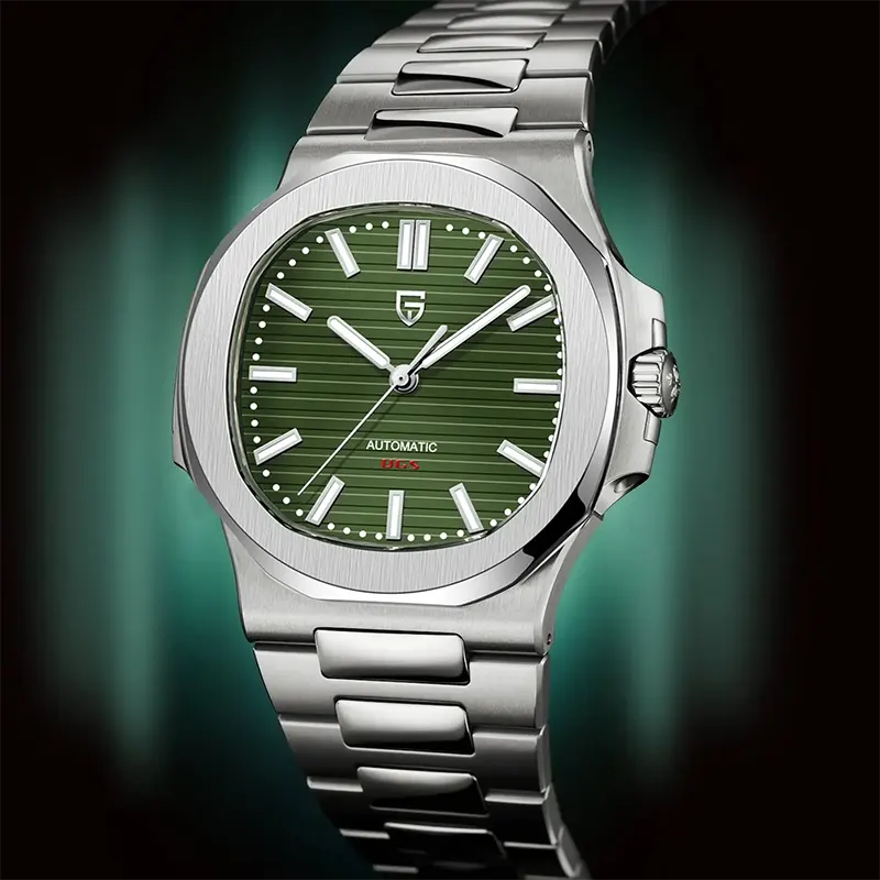 Pagani Design Nautilus Green Dial Automatic Men's Watch-  PD-1728